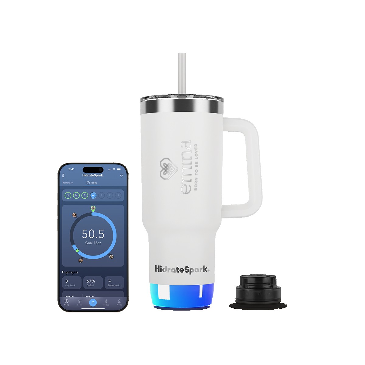 Picture of HidrateSpark® 30 oz. PRO 2 Tumbler, Premium