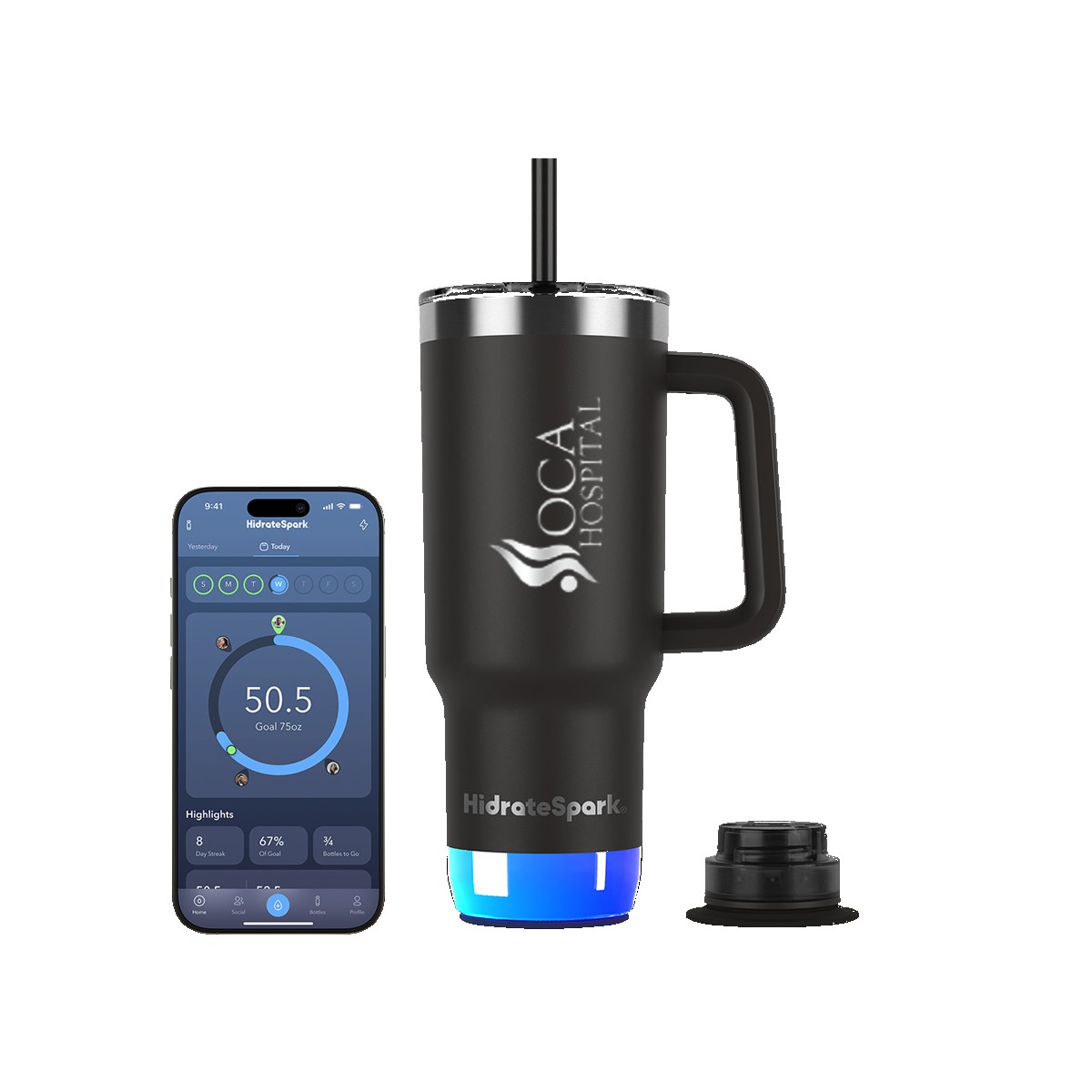 Picture of HidrateSpark® 30 oz. PRO 2 Tumbler, Premium