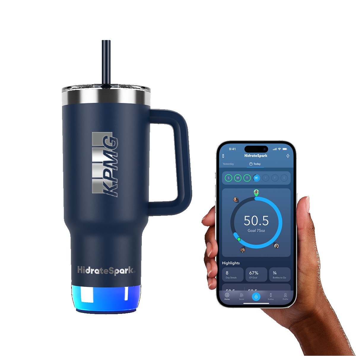 Picture of HidrateSpark® 30 oz. PRO 2 Tumbler, Premium
