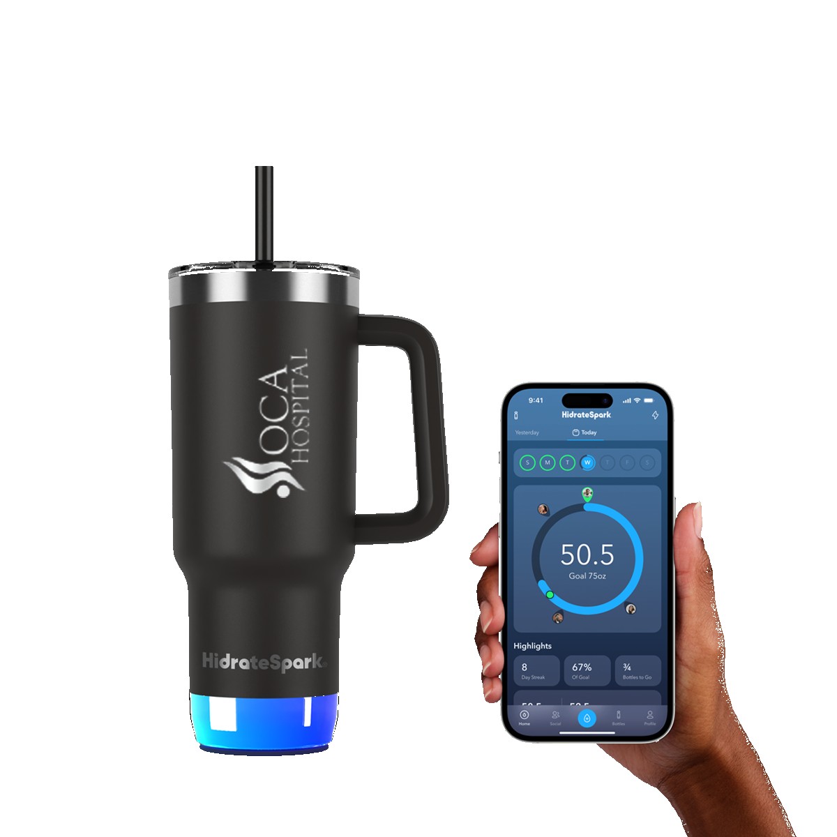 Picture of HidrateSpark® 30 oz. PRO 2 Tumbler, Premium