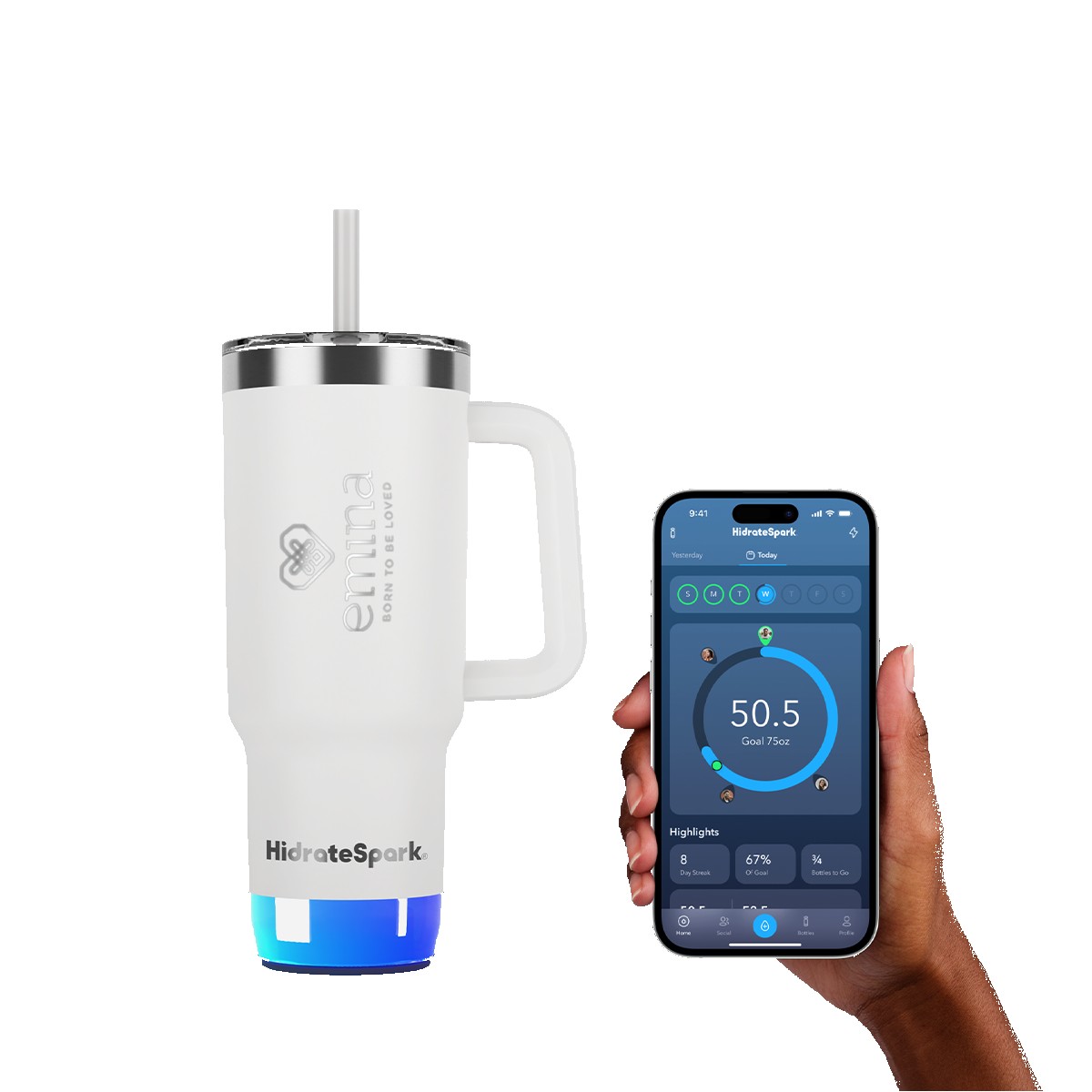 Picture of HidrateSpark® 30 oz. PRO 2 Tumbler, Premium