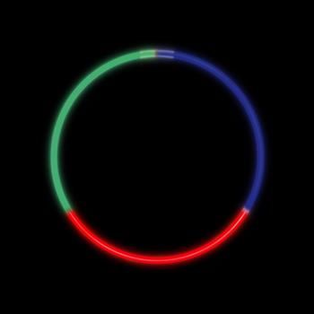 Picture of 22" Tri-Color Lite-Rope