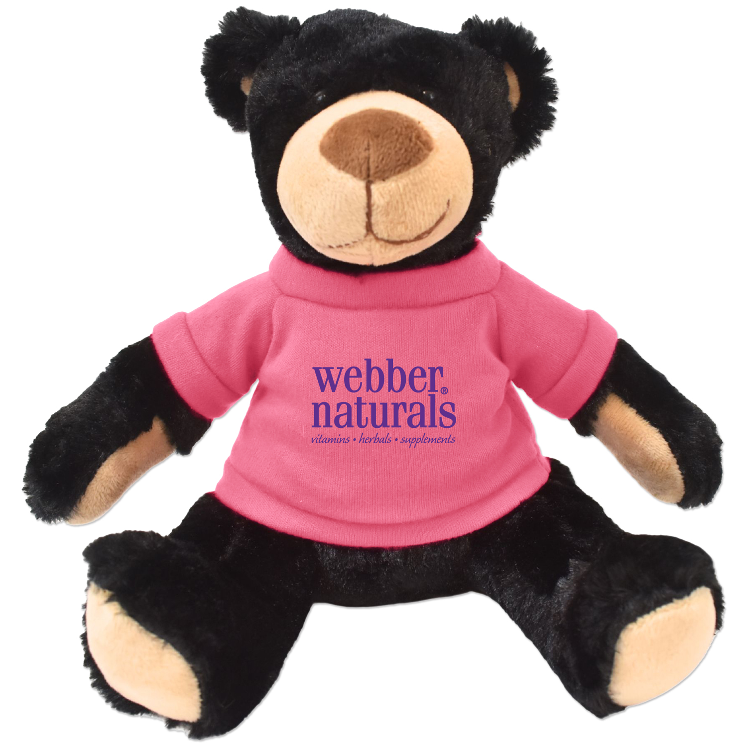 Picture of 11" Rufus Black Bear Plush