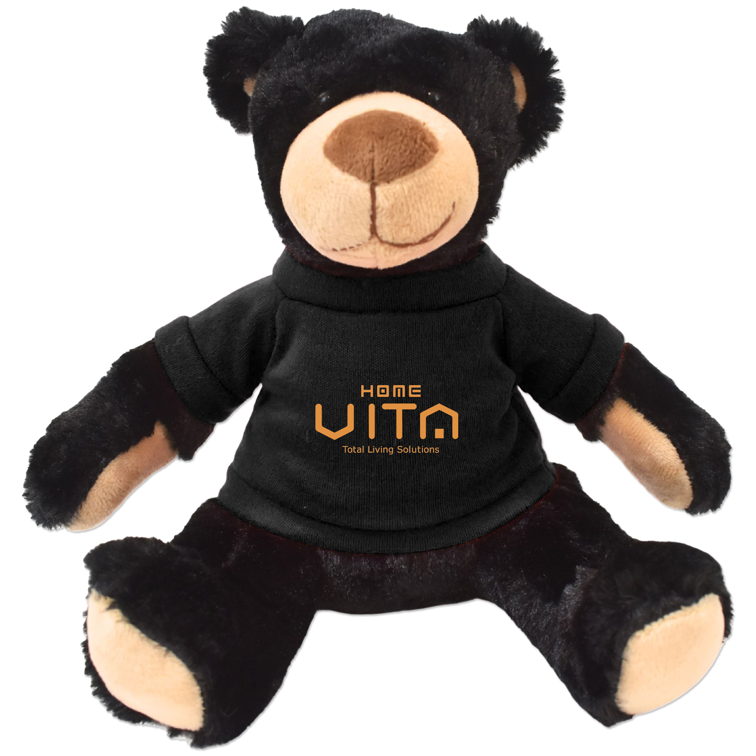 Picture of 11" Rufus Black Bear Plush