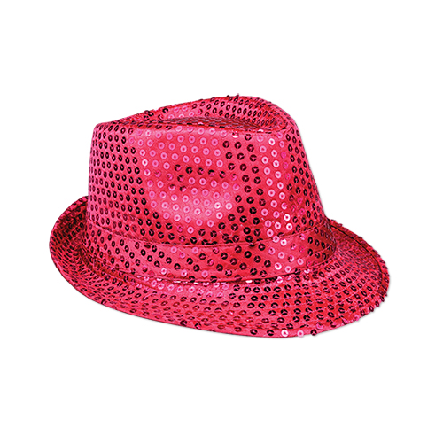 Picture of Pink Sequin Fedora