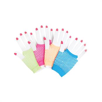 Picture of Neon Fishnet Gloves