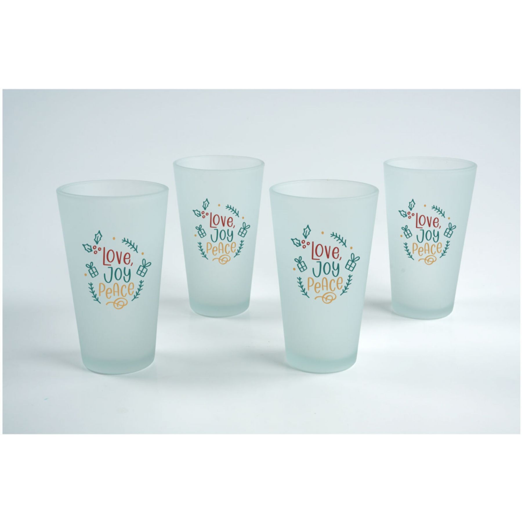Picture of Frosted Pint Glass Gift Set Of 4