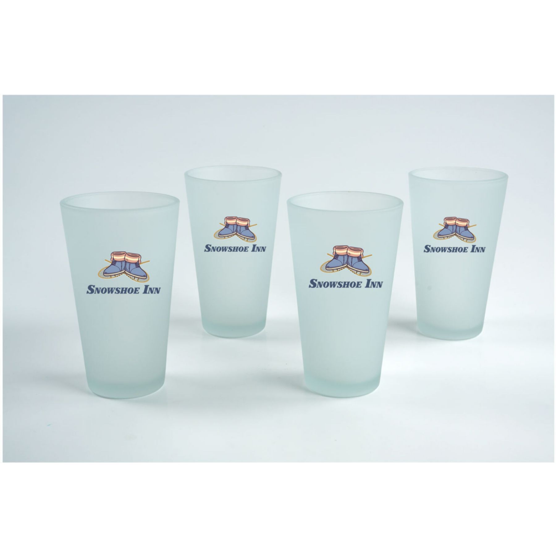 Picture of Frosted Pint Glass Gift Set Of 4