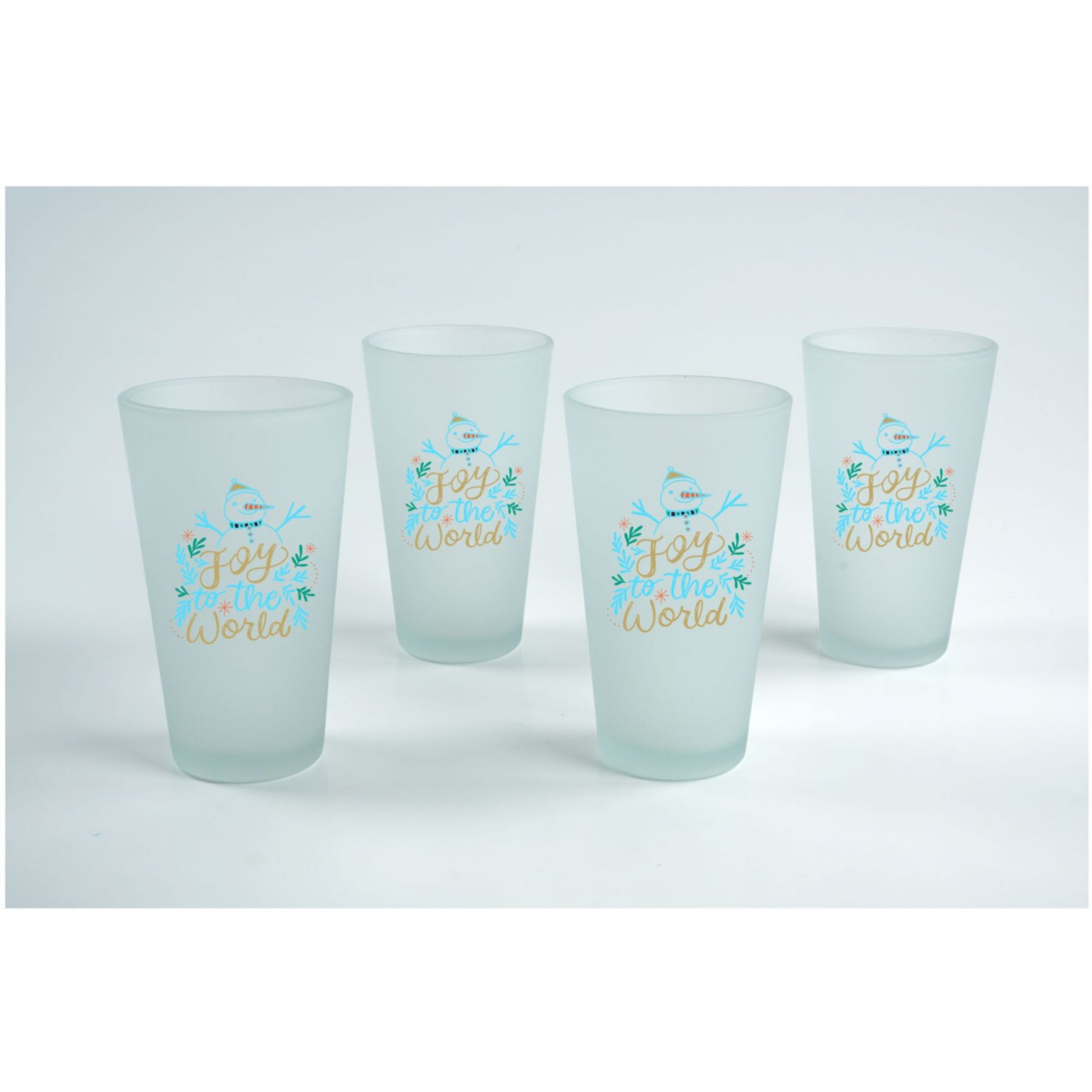 Picture of Frosted Pint Glass Gift Set Of 4