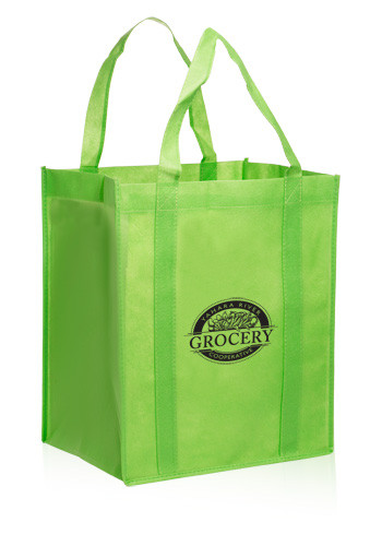 Picture of Reusable Grocery Tote Bags (13"x15"x10")