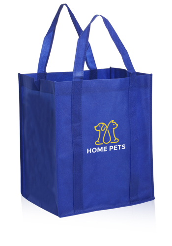 Picture of Reusable Grocery Tote Bags (13"x15"x10")