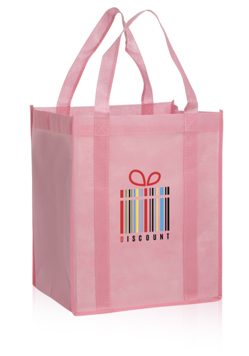 Picture of Reusable Grocery Tote Bags (13"x15"x10")