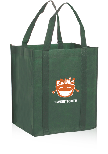 Picture of Reusable Grocery Tote Bags (13"x15"x10")