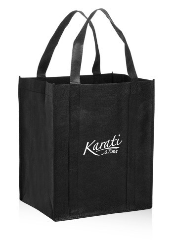 Picture of Reusable Grocery Tote Bags (13"x15"x10")