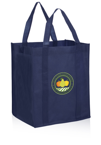 Picture of Reusable Grocery Tote Bags (13"x15"x10")