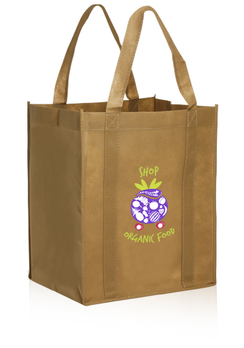 Picture of Reusable Grocery Tote Bags (13"x15"x10")