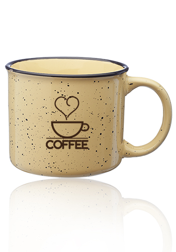 Picture of 13 Oz. Ceramic Campfire Coffee Mugs