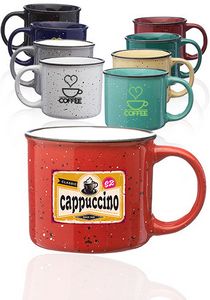 Picture of 13 Oz. Ceramic Campfire Coffee Mugs
