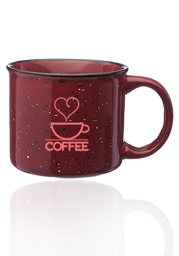 Picture of 13 Oz. Ceramic Campfire Coffee Mugs