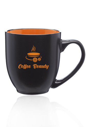 Picture of 16 Oz. Bistro Two-Tone Ceramic Mugs