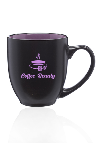 Picture of 16 Oz. Bistro Two-Tone Ceramic Mugs