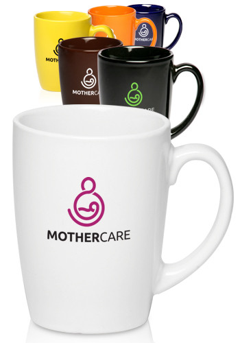 Picture of 12 Oz. Curved Java Coffee Mugs