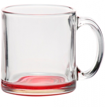Picture of 13 oz. Import Clear Glass Coffee Mugs