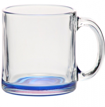 Picture of 13 oz. Import Clear Glass Coffee Mugs