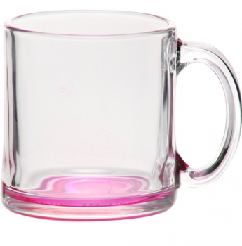 Picture of 13 oz. Import Clear Glass Coffee Mugs