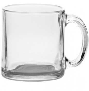 Picture of 13 oz. Import Clear Glass Coffee Mugs