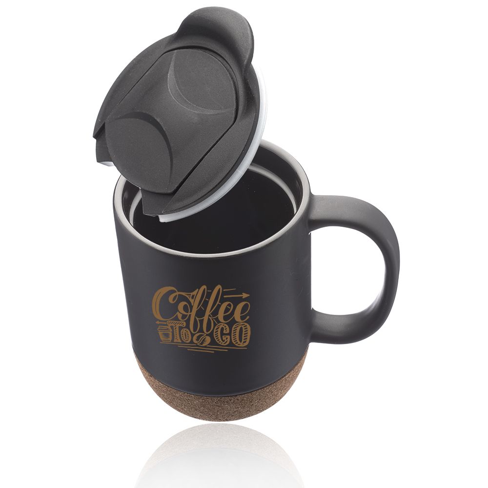 Picture of 13 Oz. Barista Ceramic Mugs with Cork Bottom