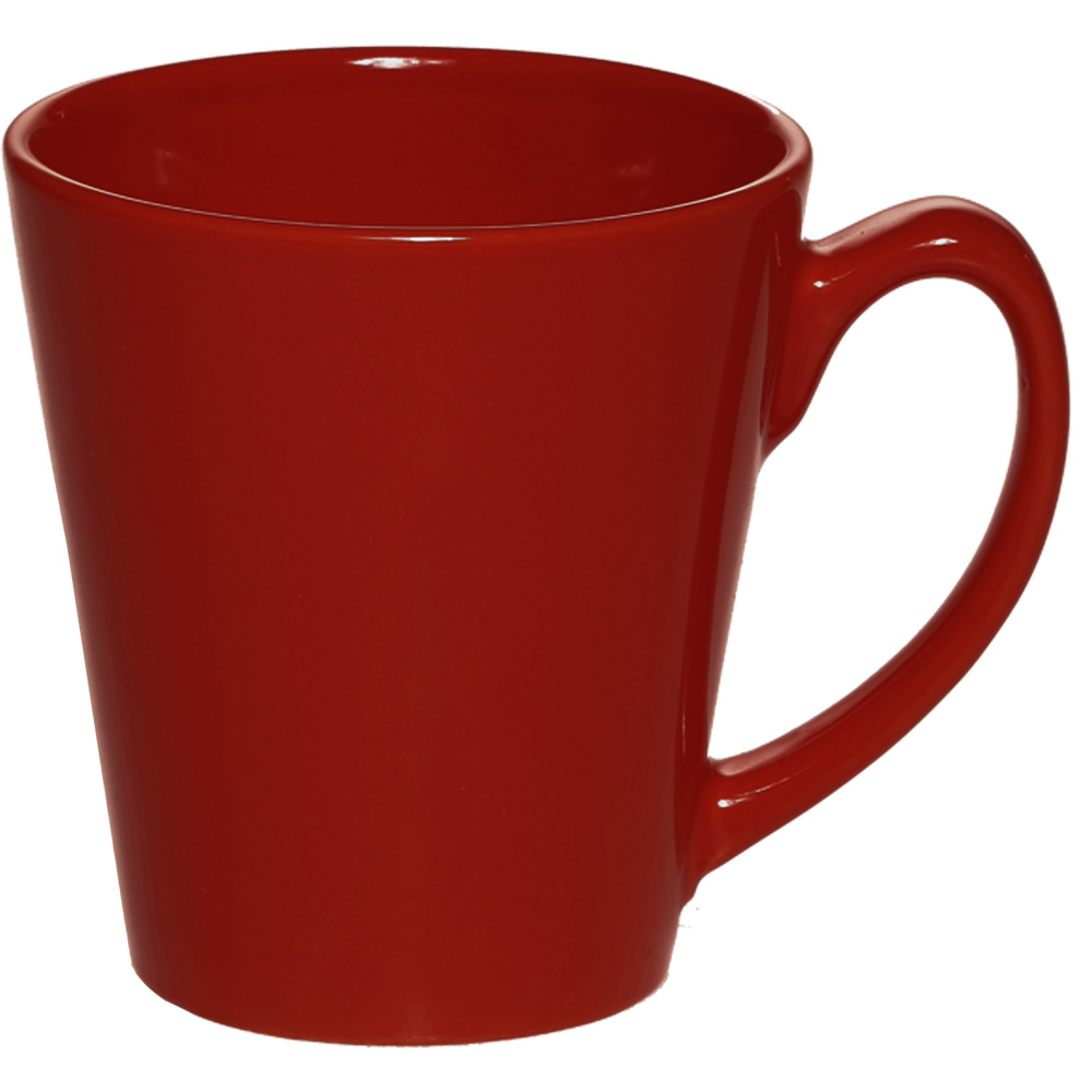 Picture of 12 Oz. Latte Coffee Mug - White