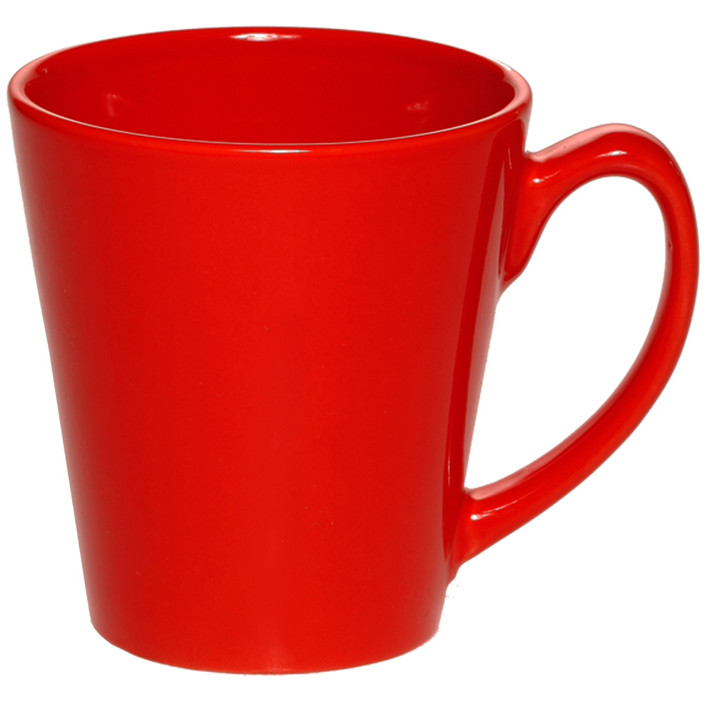 Picture of 12 Oz. Latte Coffee Mug - White