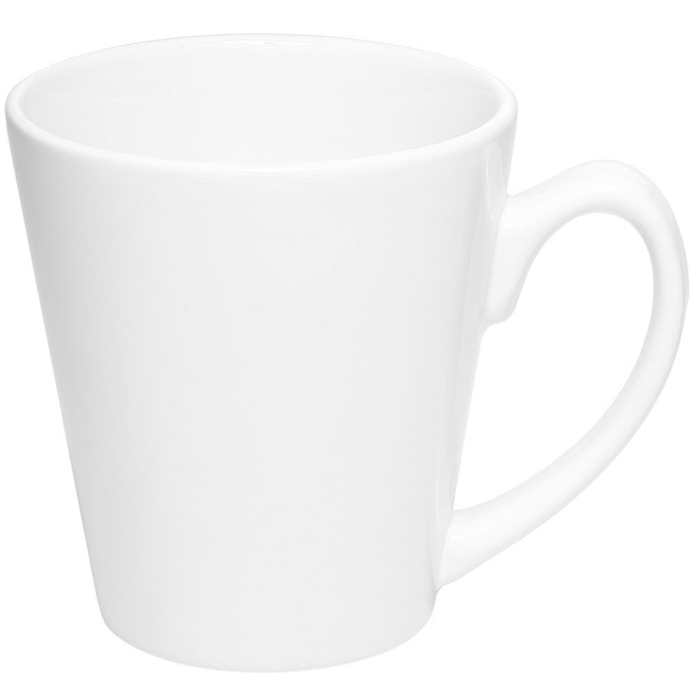 Picture of 12 Oz. Latte Coffee Mug - White