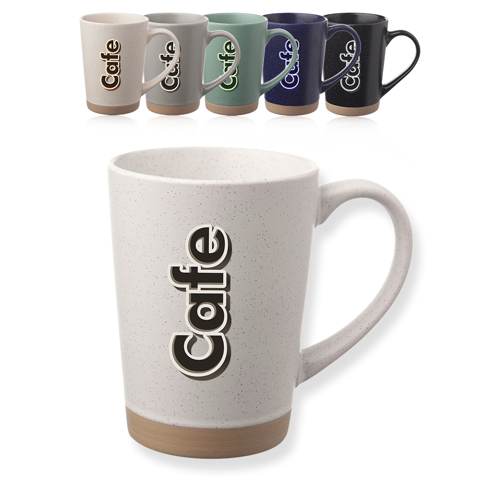 Picture of 16 oz. Nebula Speckled Clay Coffee Mugs