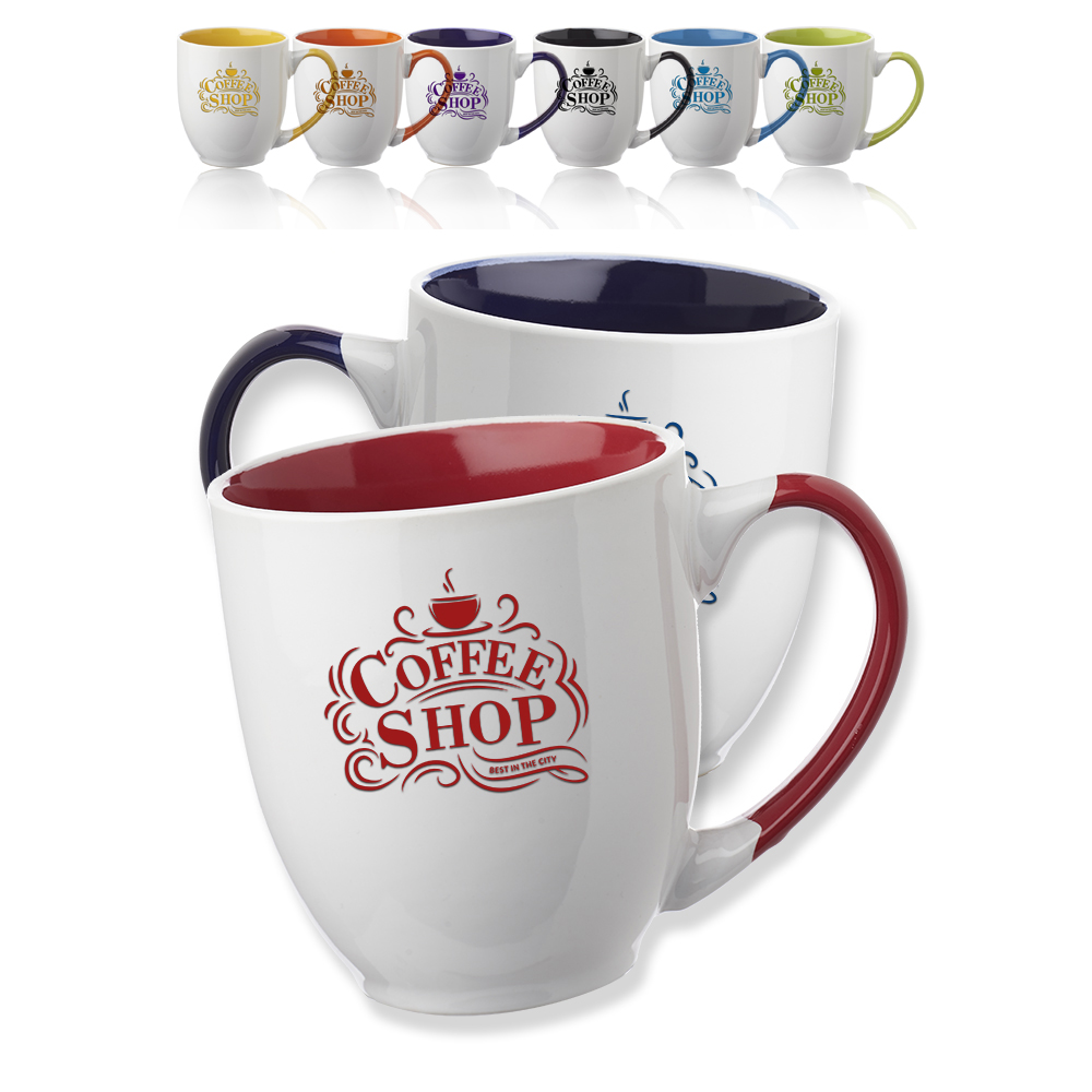 Picture of 16 Oz. Miami Two-Tone Bistro Mugs