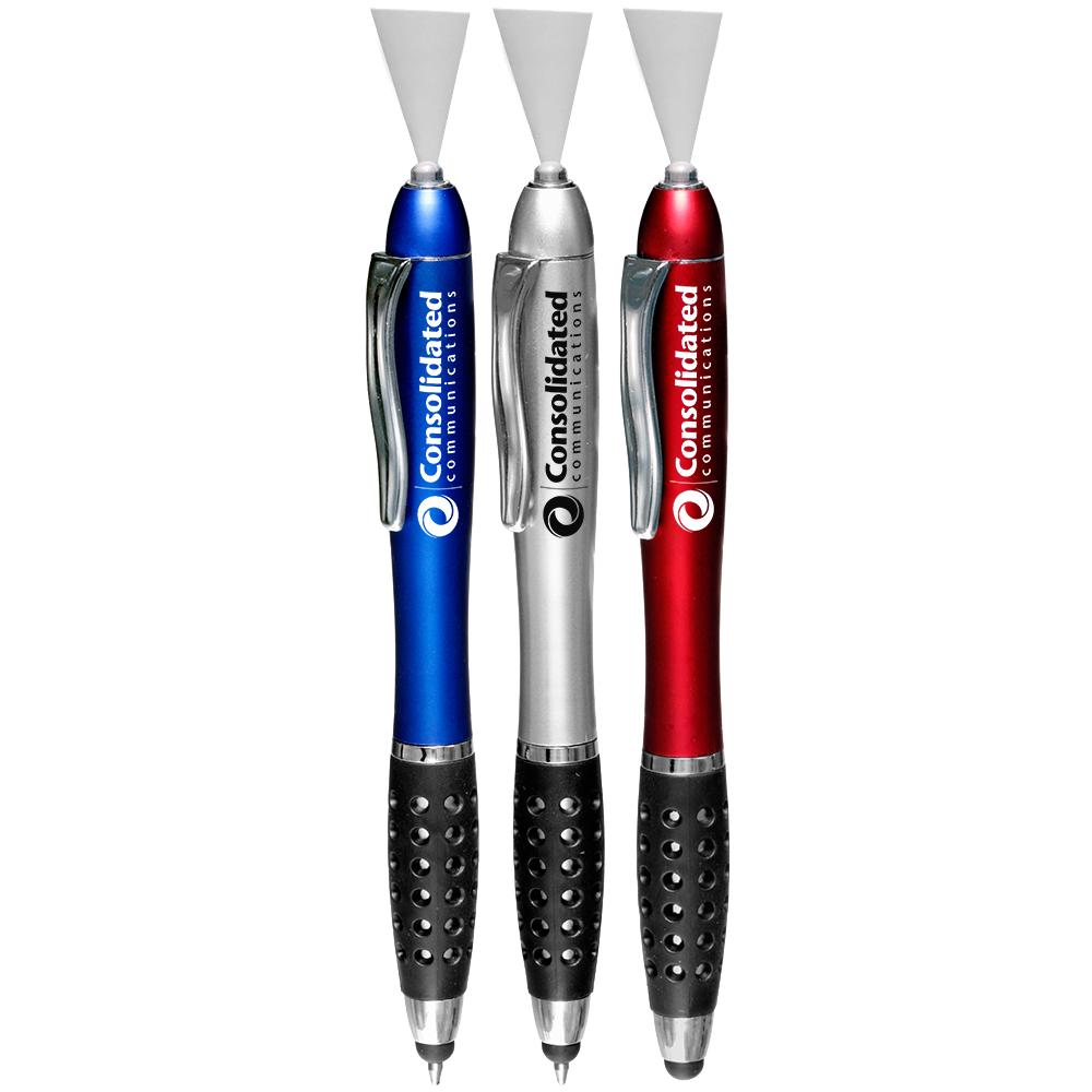 Picture of Gripper Stylus Pen with LED Light