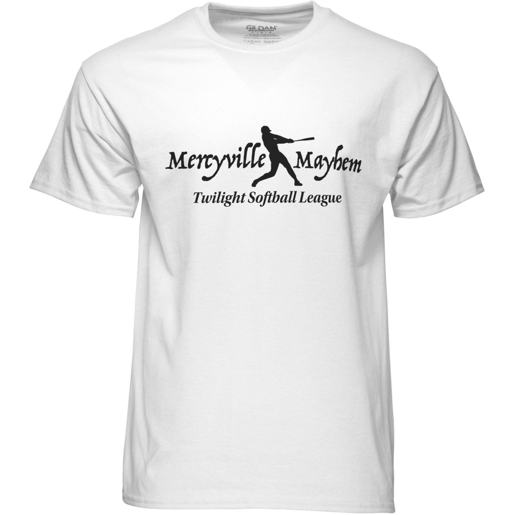 Picture of Gildan Screen Printed 50/50 White T-Shirt