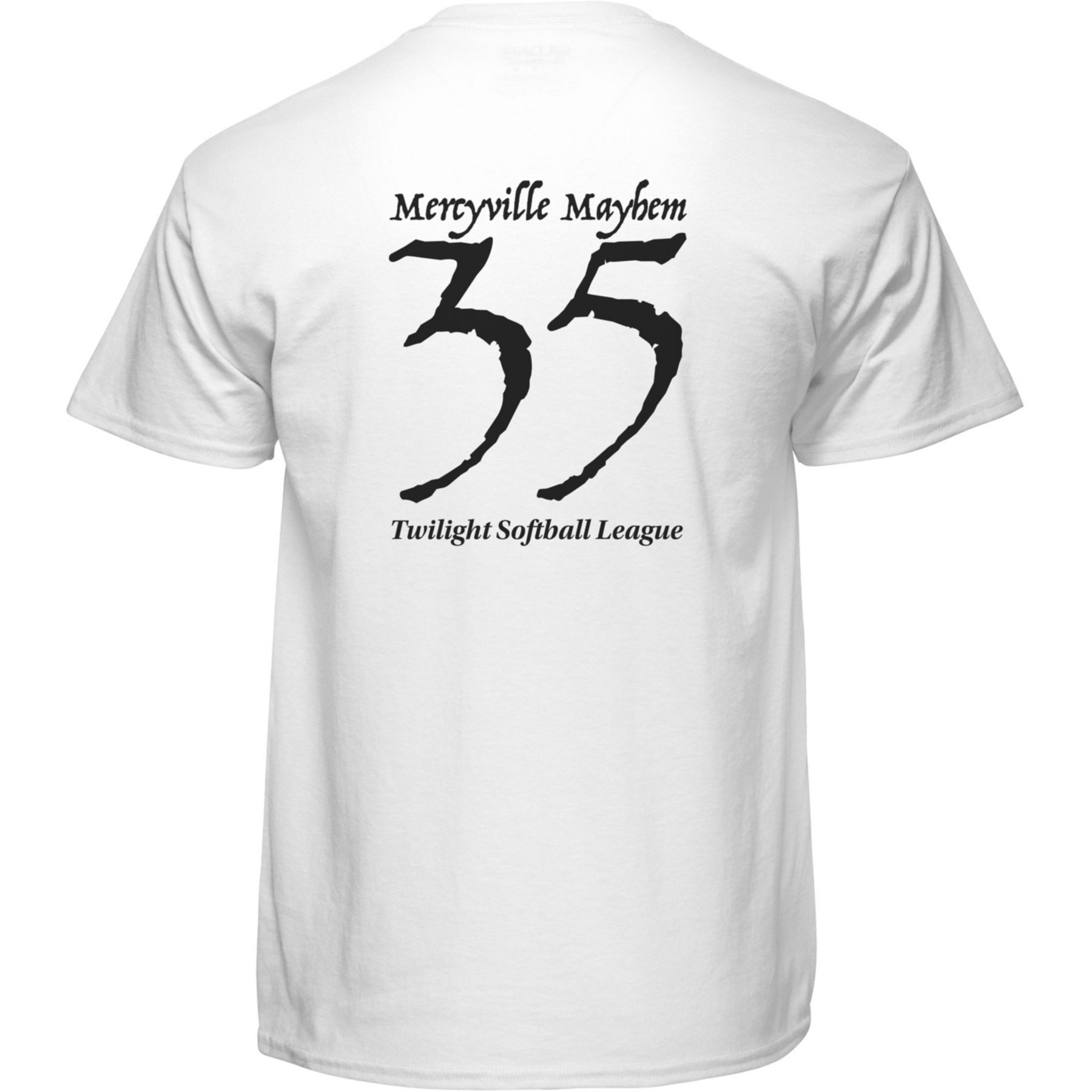 Picture of Gildan Screen Printed 50/50 White T-Shirt