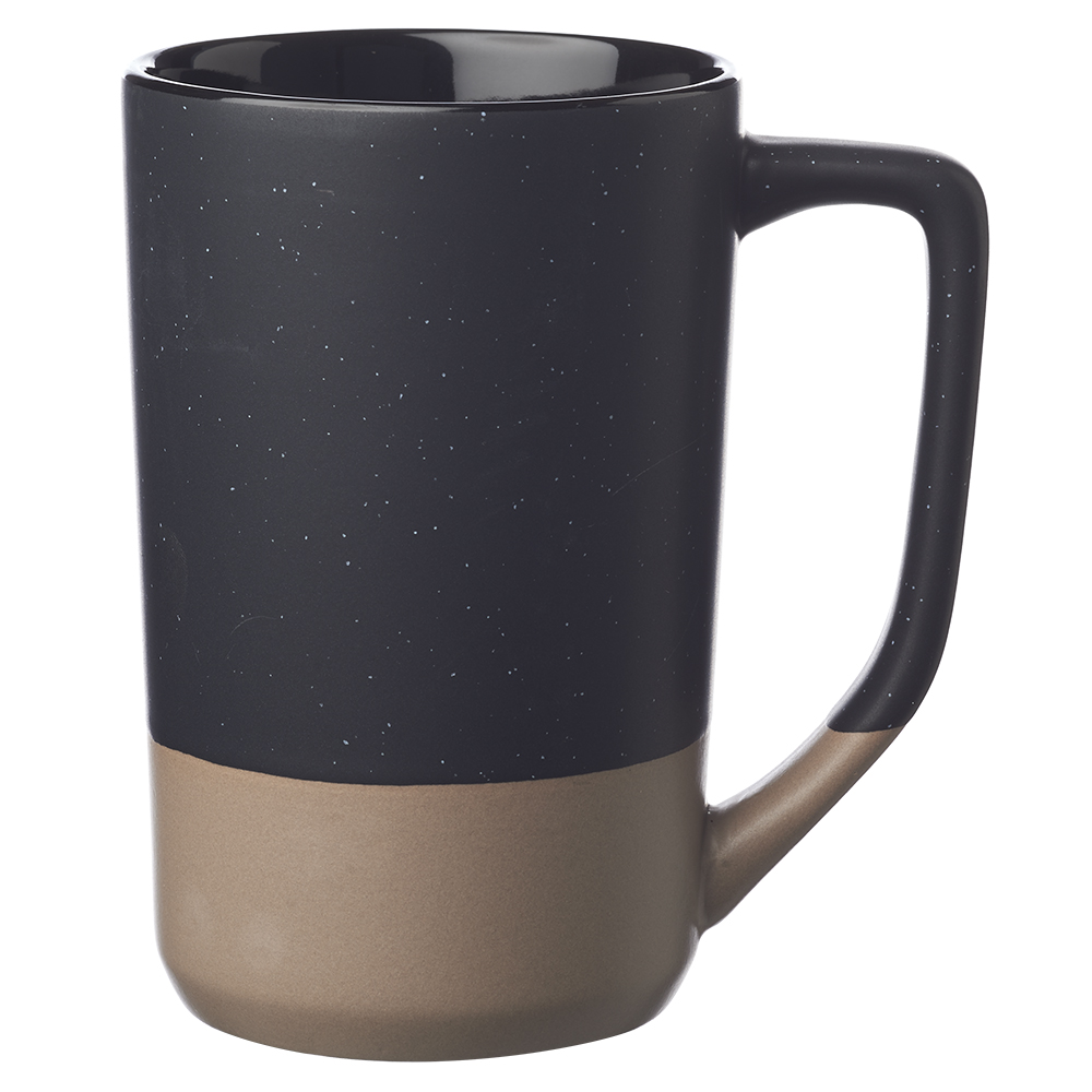 Picture of 17 oz. Speckle Glazed Two Tone Ceramic Mugs