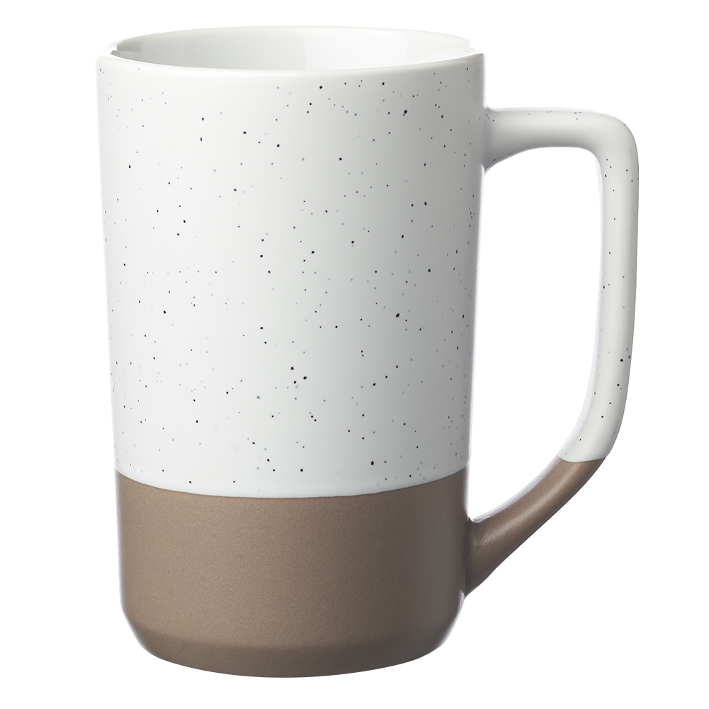 Picture of 17 oz. Speckle Glazed Two Tone Ceramic Mugs