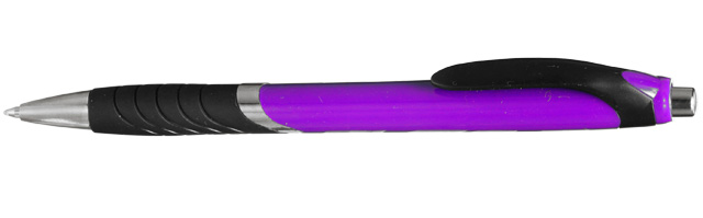 Picture of Bright Color Rubber Grip Ballpoint Pen
