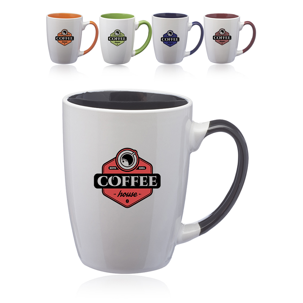 Picture of 12 Oz. Java Two-Tone Coffee Mugs