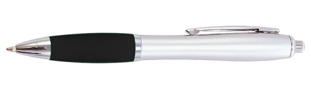 Picture of Curvaceous Grip Satin Click Ballpoint Pen