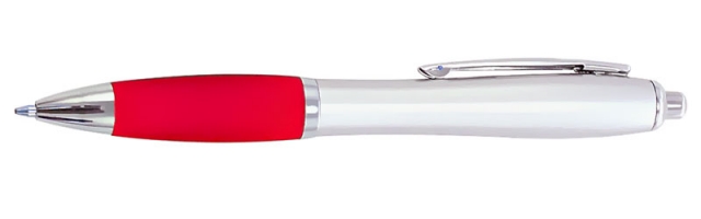 Picture of Curvaceous Grip Satin Click Ballpoint Pen