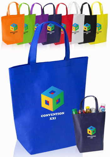 Picture of Umek Large Non Woven Tote Bags (14"x15")