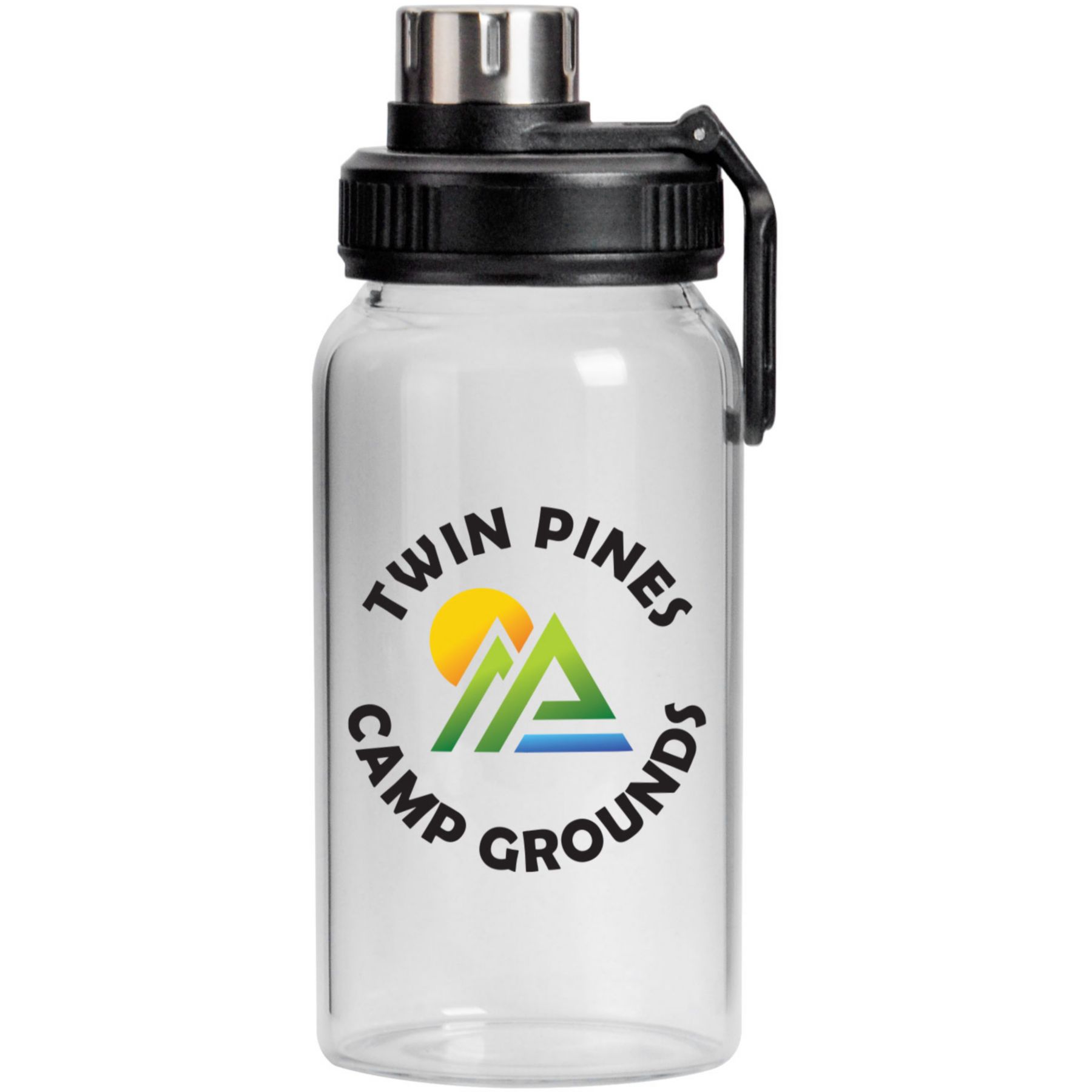 Picture of Full Color Glass Bottle 20 Oz