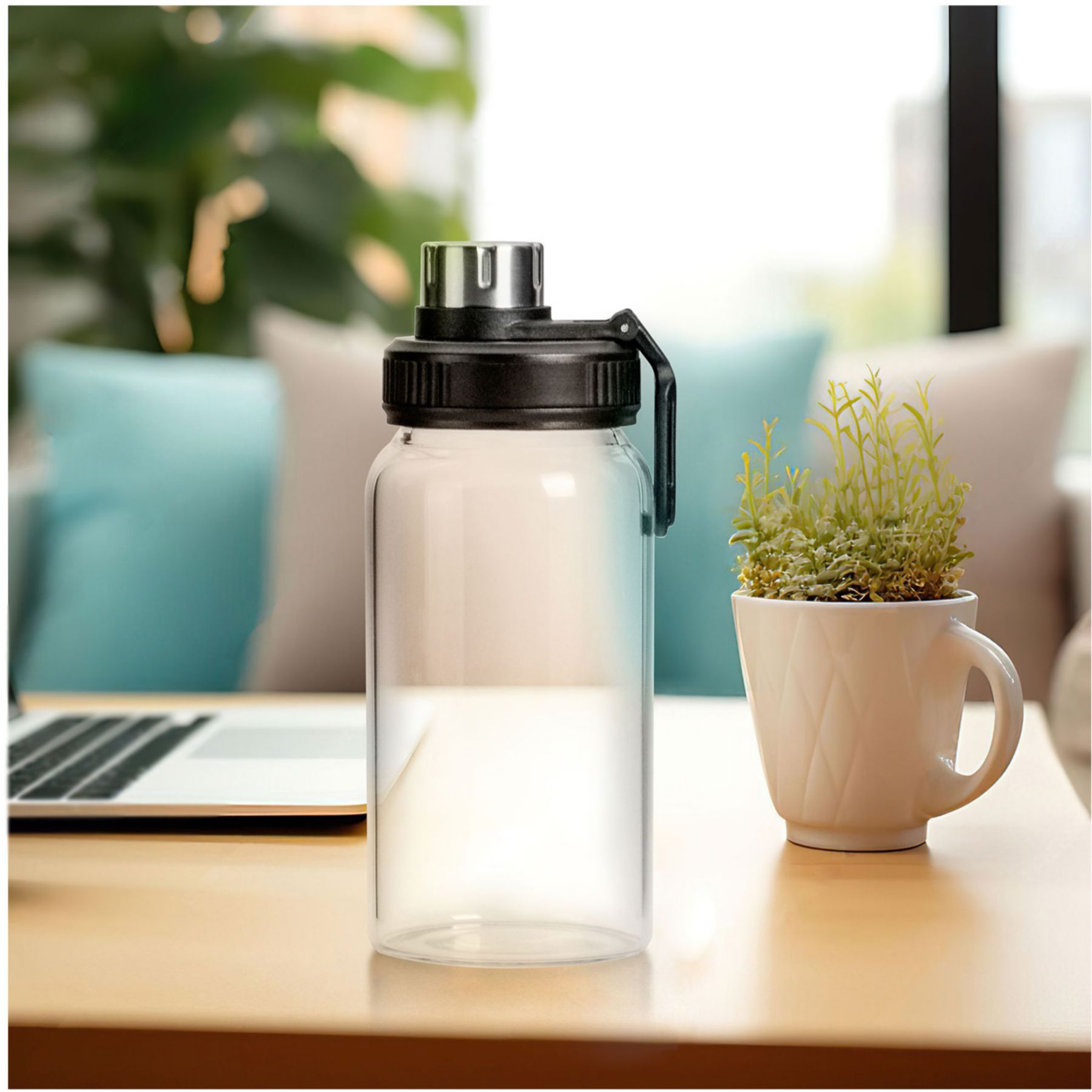 Picture of Full Color Glass Bottle 20 Oz