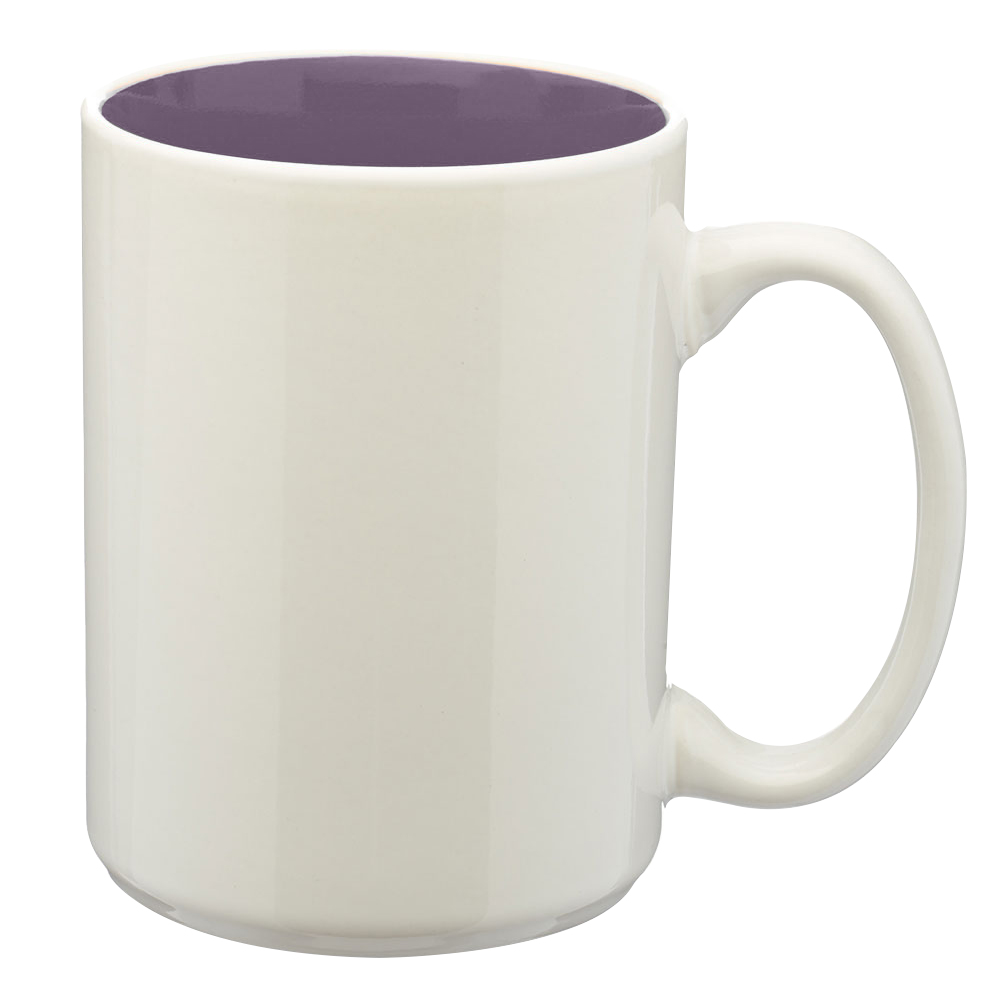 Picture of 15 Oz. Glossy Two Tone Ceramic Mugs
