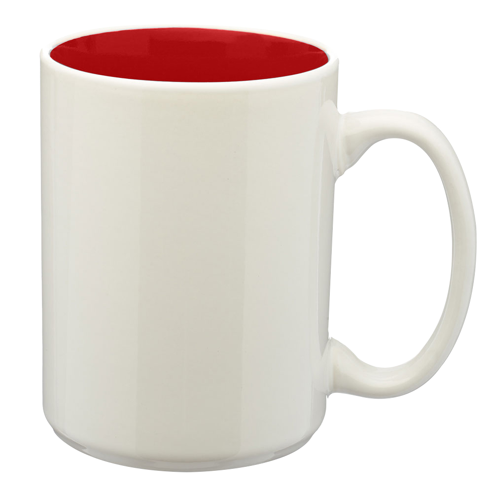 Picture of 15 Oz. Glossy Two Tone Ceramic Mugs